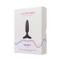 LOVENSE Hush 2 XS - akkus kis anál vibrátor (25mm) - fekete 87912 termék bemutató kép
