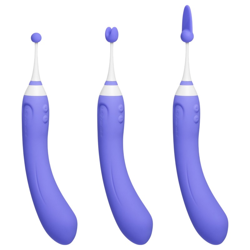 Lovense Hyphy - App-vezérelt 2in1 vibrátor (lila) 137937 termék bemutató kép