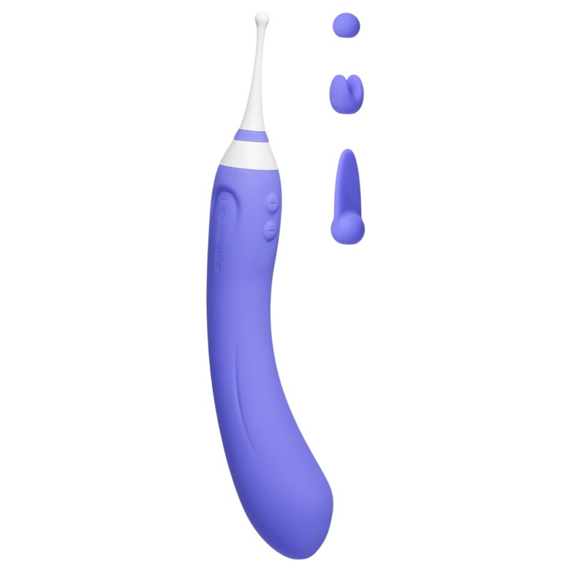 Lovense Hyphy - App-vezérelt 2in1 vibrátor (lila) 137941 termék bemutató kép