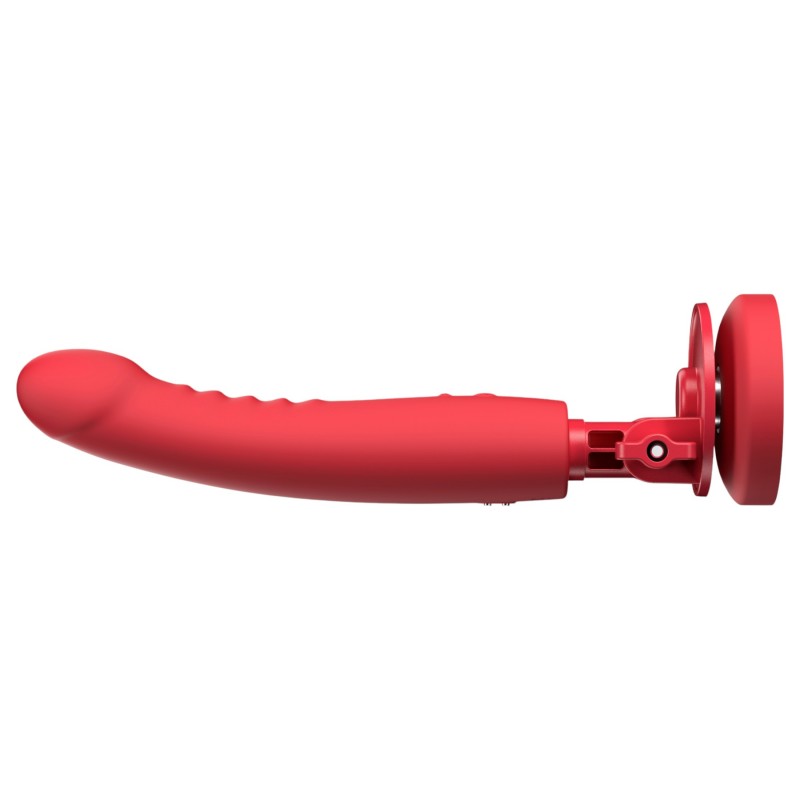 Lovense Mission 2 - App-vezérelt vibrátor tapadókoronggal (piros) 138979 termék bemutató kép