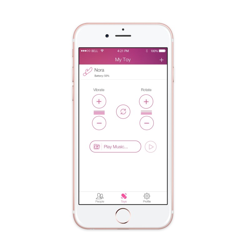 LOVENSE Nora - akkus vibrátor 15894 termék bemutató kép