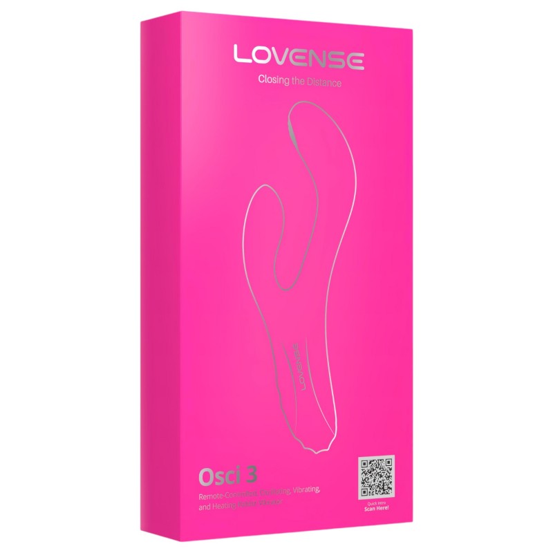 LOVENSE Osci 3 - csiklókaros vibrátor (pink) 99714 termék bemutató kép