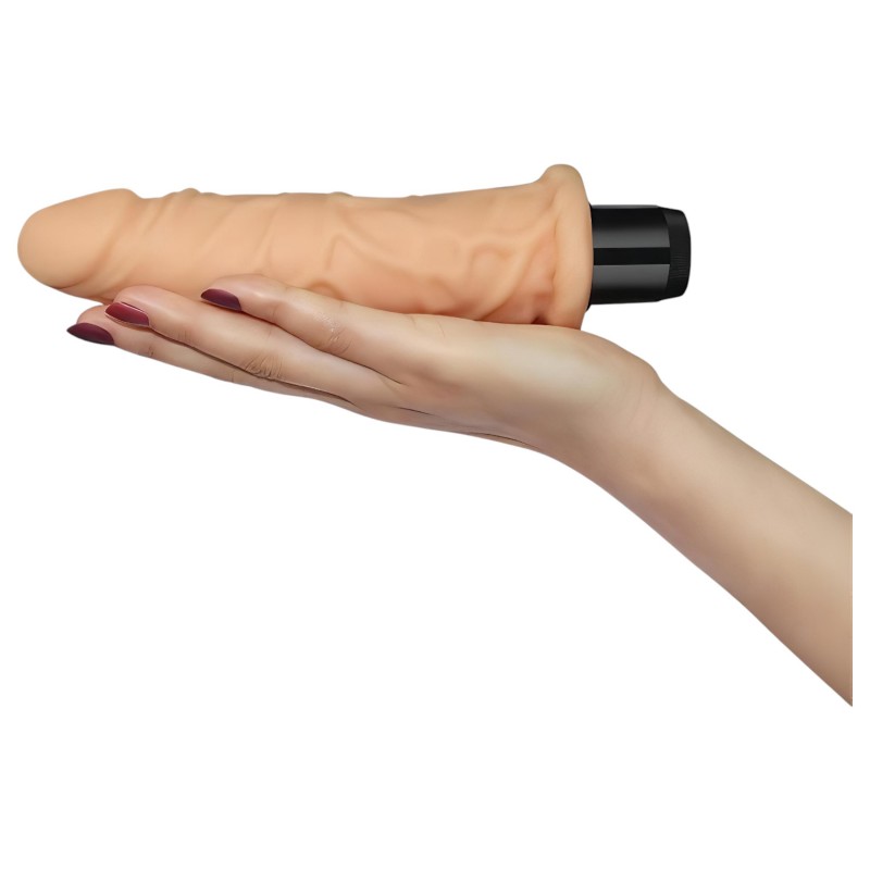 Lovetoy Real Feel - élethű vibrátor - 19 cm (testszínű) 141979 termék bemutató kép