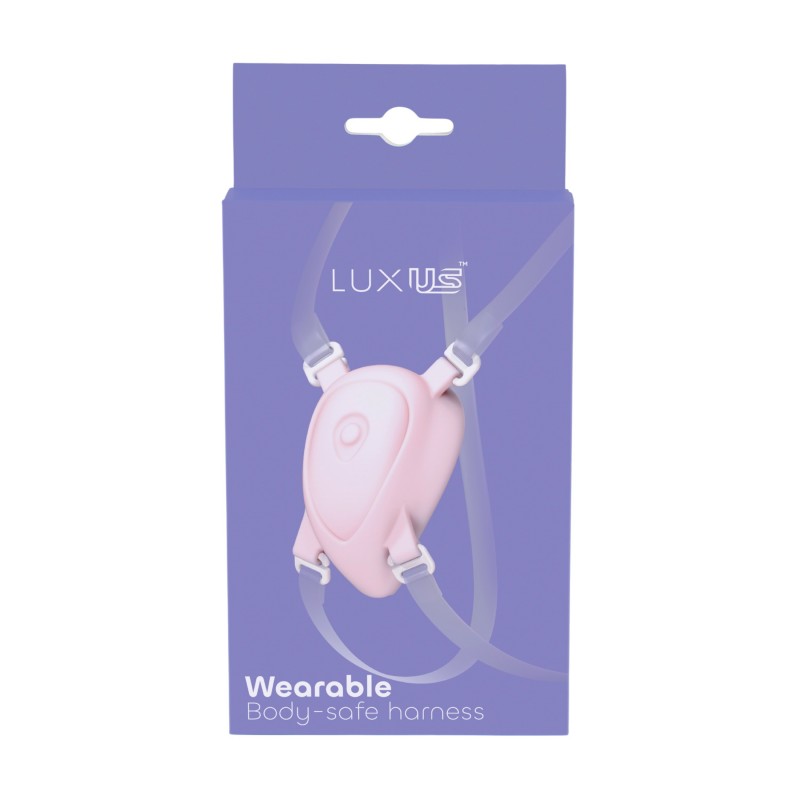 LUXUS Wearable Harness - testhám pótcsomag LuxHer-hez (rózsaszín) 119145 termék bemutató kép