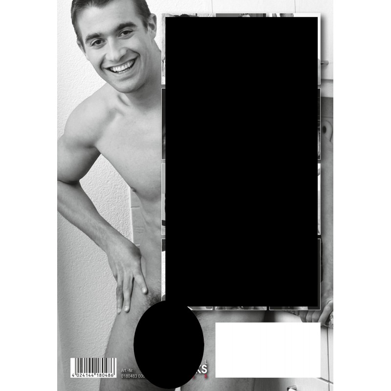 Meztelen férfi naptár - 2026 121213 termék bemutató kép