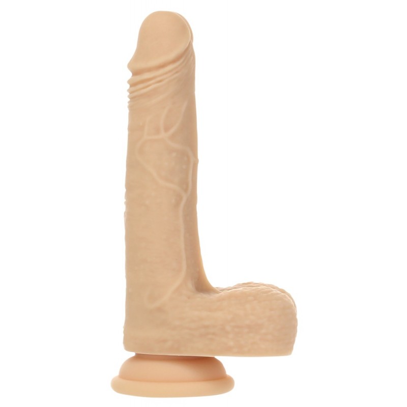 Naked Addiction Thrusting 7,5 - lökő vibrátor (19cm) - natúr 64290 termék bemutató kép