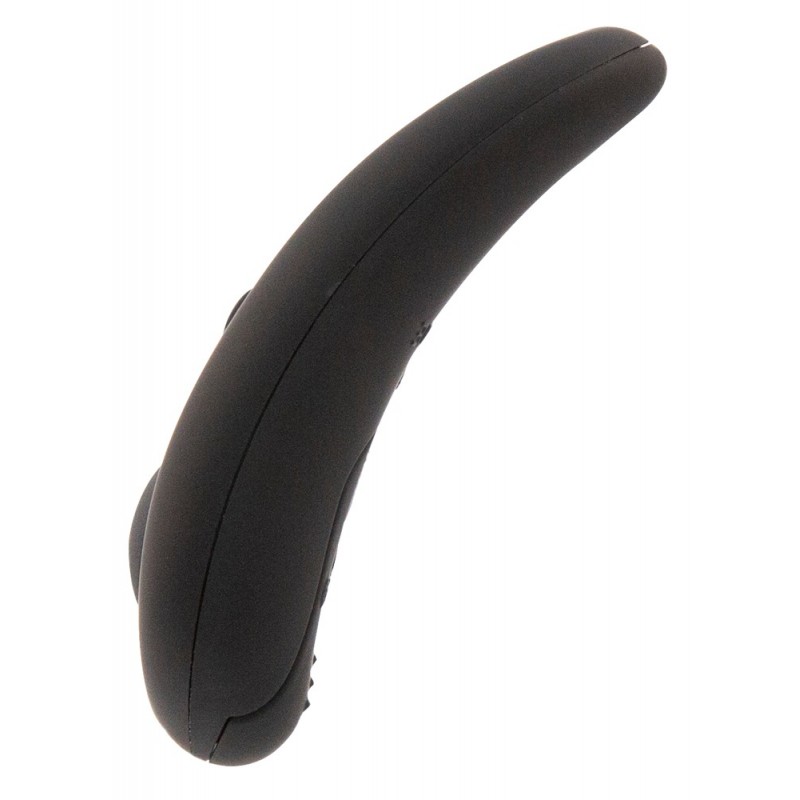 Naked Addiction Thrusting 9 - lökő vibrátor - sötét (23cm) 81195 termék bemutató kép
