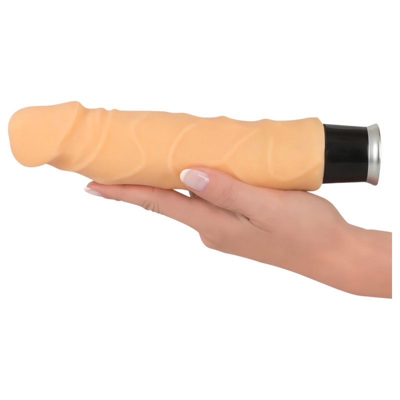 Bőrtapintású vibrátor - Nature Skin 130604 termék bemutató kép
