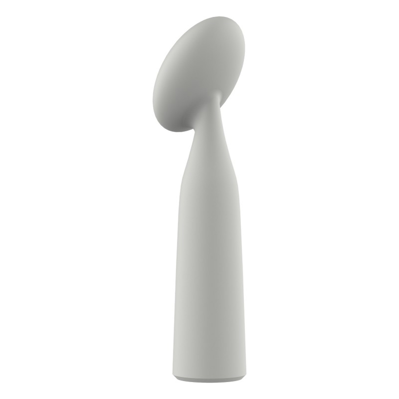 Nude Luna - akkus mini wand vibrátor (szürke) 95273 termék bemutató kép