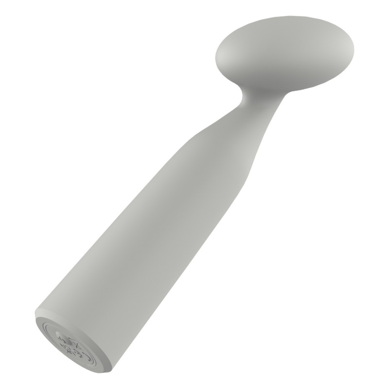 Nude Luna - akkus mini wand vibrátor (szürke) 95276 termék bemutató kép