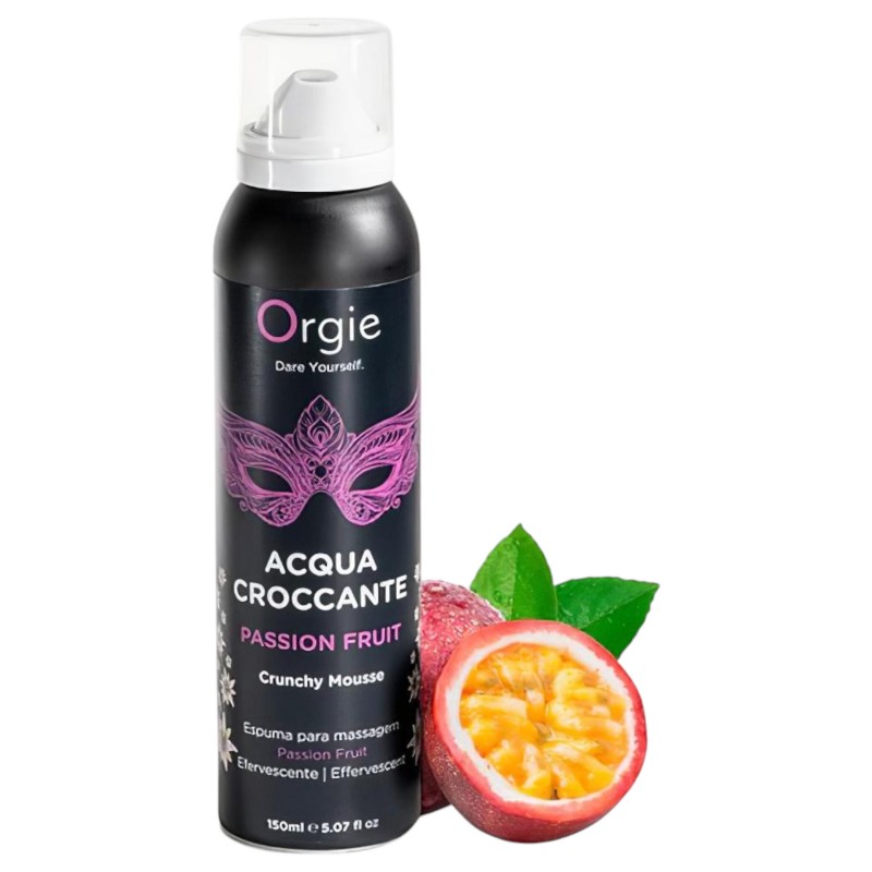 Orgie Acqua Croccante - erotikus masszázshab maracuja illattal (150 ml) 165783 termék bemutató kép