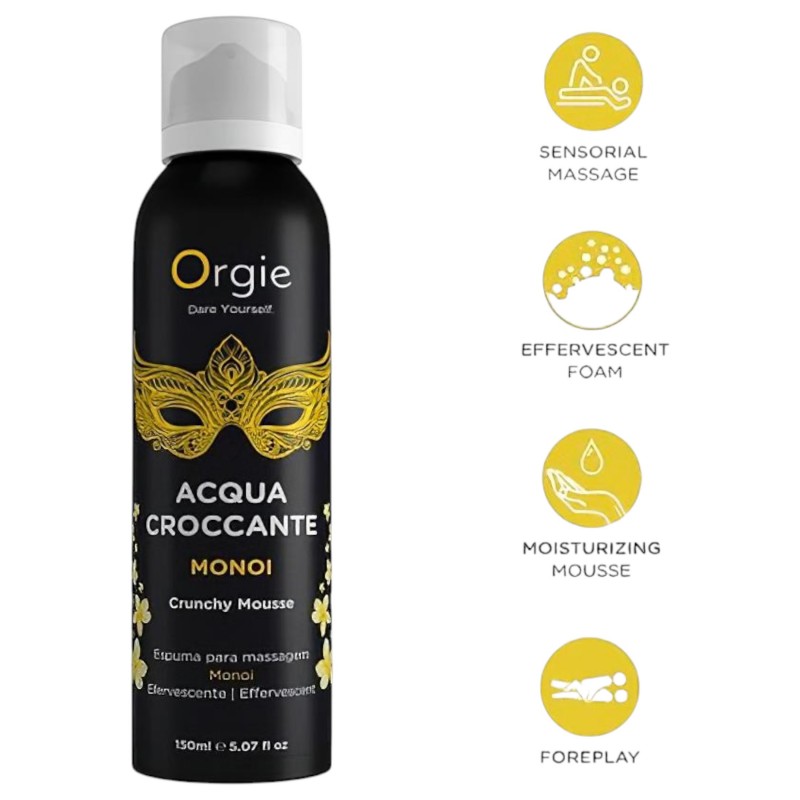 Orgie Acqua Croccante - masszázs hab - trópusi (150 ml) 133988 termék bemutató kép