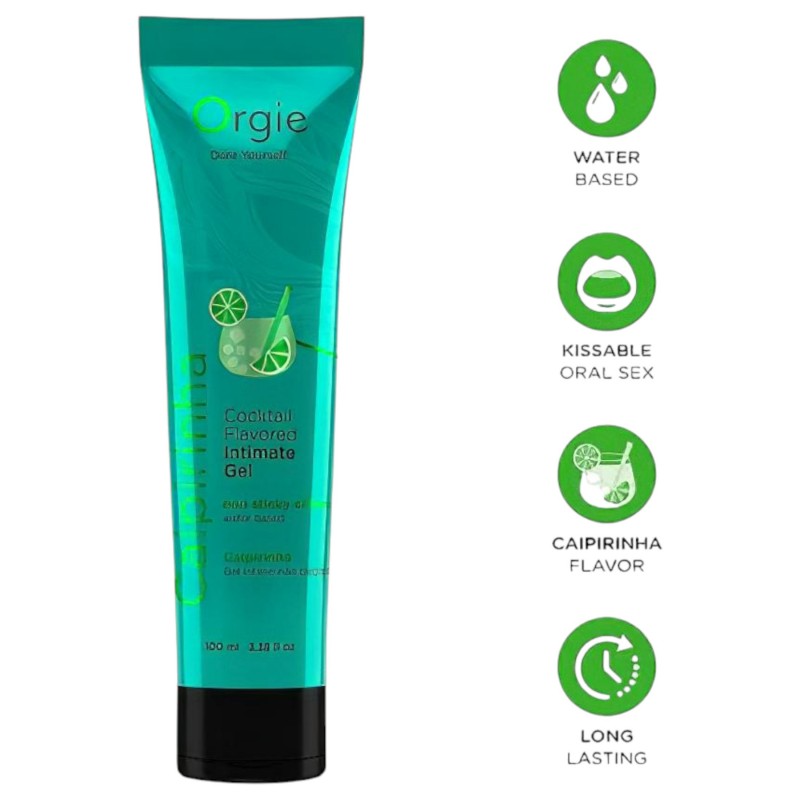 Orgie Cocktail - ehető síkosító - trópusi (100ml) 118510 termék bemutató kép