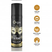 Orgie Dual Vibe! - folyékony vibrátor - Pinã Colada (15ml) 83095 termék bemutató kép