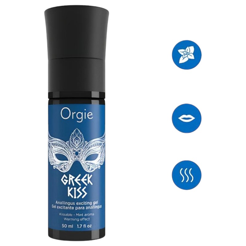 Orgie Greek Kiss - stimuláló anál gél (50ml) 118471 termék bemutató kép