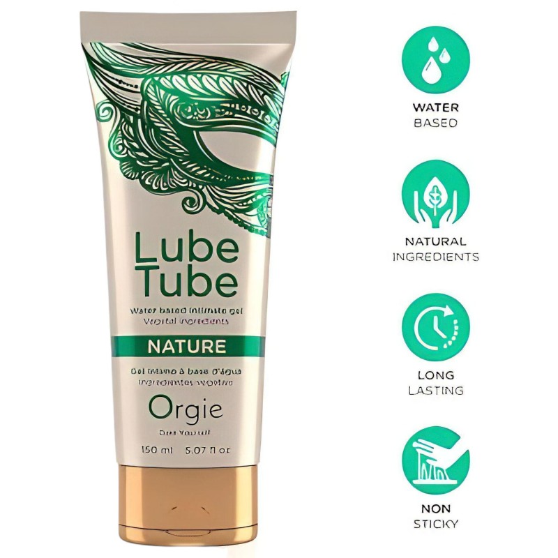 Orgie Lube Tube - vegán síkosító gél (150 ml) 133942 termék bemutató kép