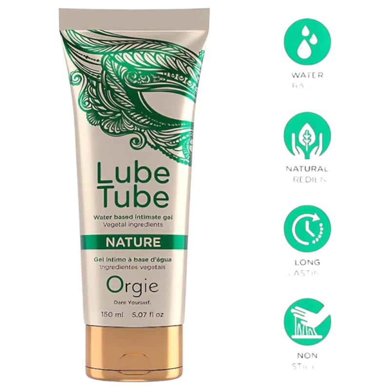 Orgie Lube Tube - vegán síkosító gél (150ml) 118407 termék bemutató kép