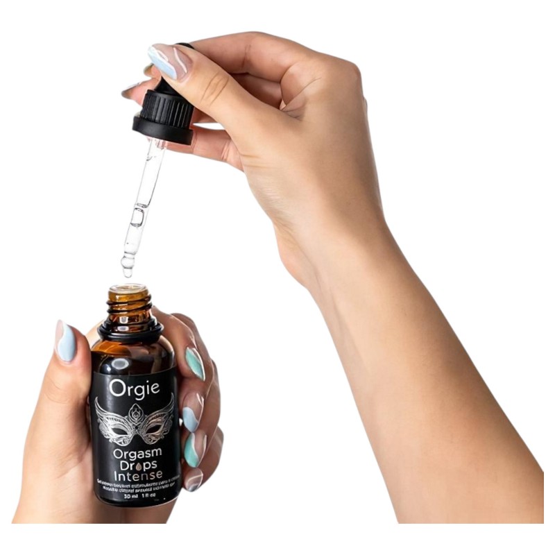 Orgie Orgasm Drops Intense - stimuláló intim gél nőknek (30 ml) 134047 termék bemutató kép