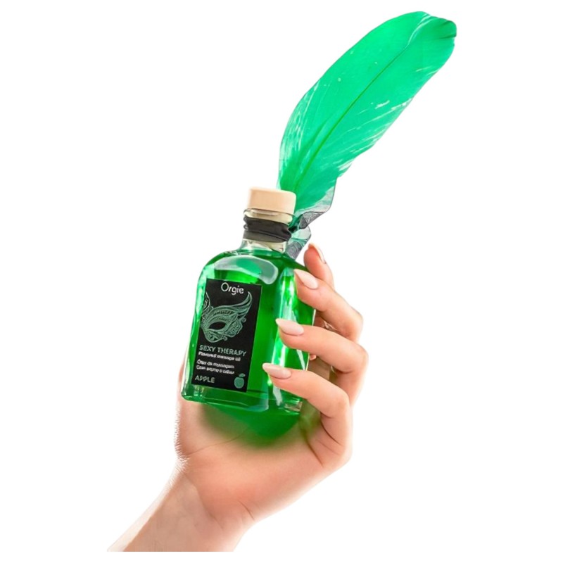 Orgie Sexy Therapy - masszázsolaj szett - alma (100 ml) 171082 termék bemutató kép