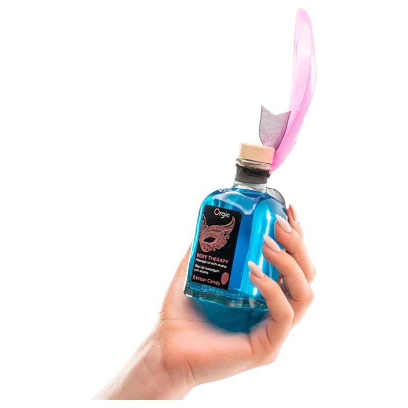 Orgie Sexy Therapy - masszázsolaj szett - vattacukor (100 ml) 171069 termék bemutató kép