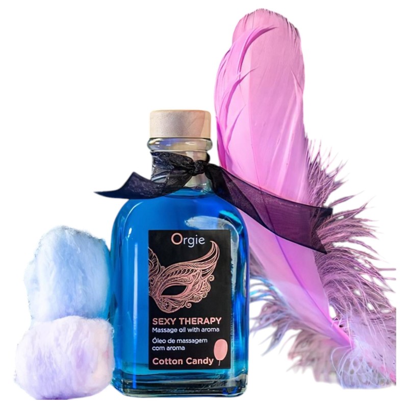 Orgie Sexy Therapy - masszázsolaj szett - vattacukor (100 ml) 171070 termék bemutató kép