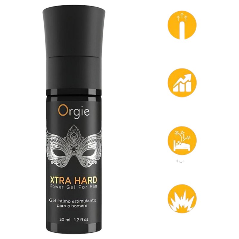 Orgie Xtra Hard - erekció fokozó gél (50 ml) 133948 termék bemutató kép