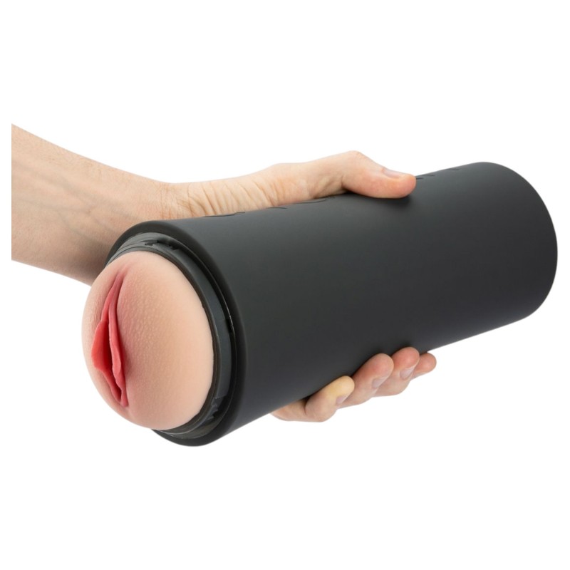 OTOUCH Inscup 4 - szívó-vibrációs maszturbátor (fekete) 154009 termék bemutató kép