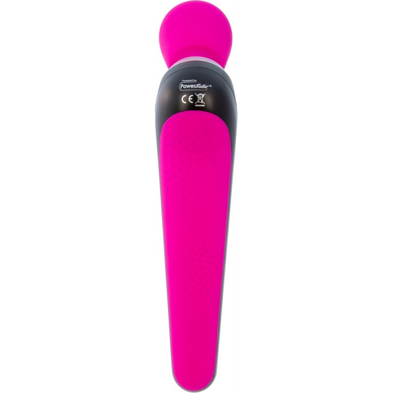 PalmPower Extreme Wand - akkus masszírozó vibrátor (pink-fekete) 48290 termék bemutató kép
