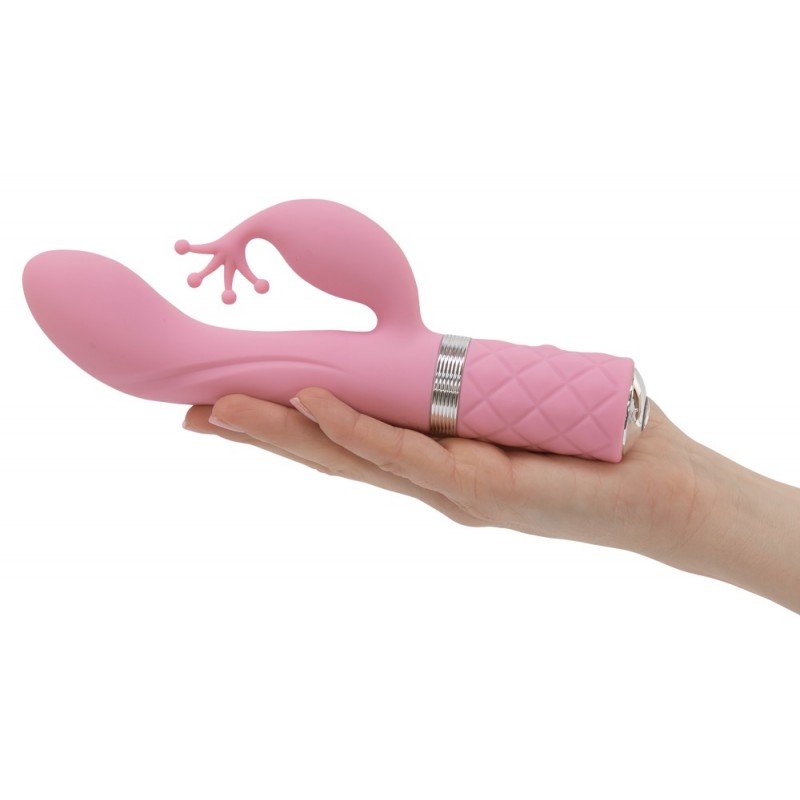 Pillow Talk Kinky - akkus, 2 motoros G-pont vibrátor (pink) 57858 termék bemutató kép