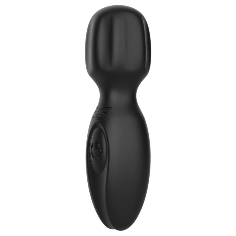 Pixey 2GO - akkus mini masszírozó wand vibrátor (fekete) 167765 termék bemutató kép