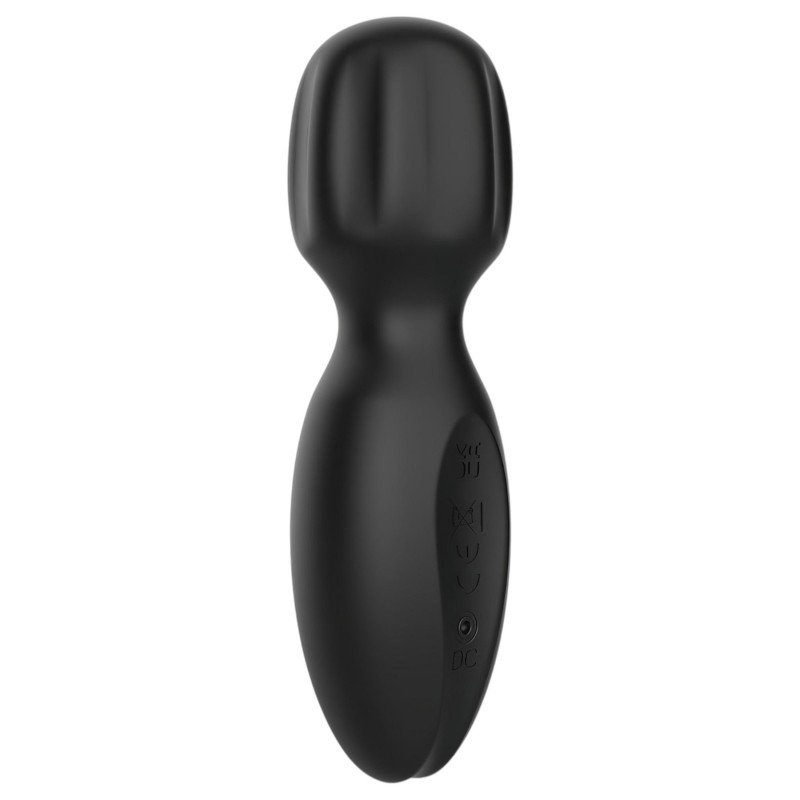 Pixey 2GO - akkus mini masszírozó wand vibrátor (fekete) 167767 termék bemutató kép