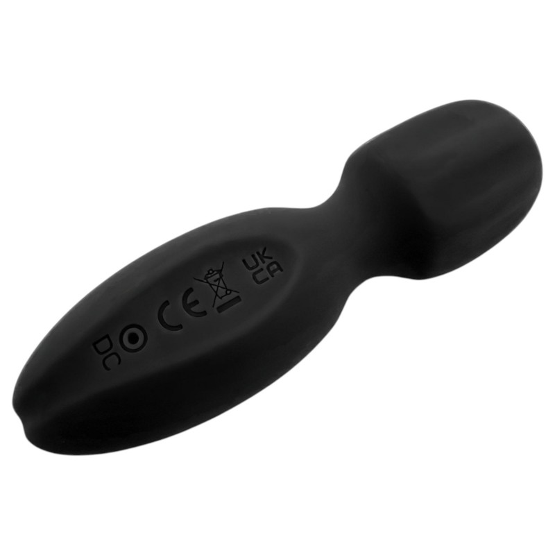 Pixey 2GO - akkus mini masszírozó wand vibrátor (fekete) 167770 termék bemutató kép