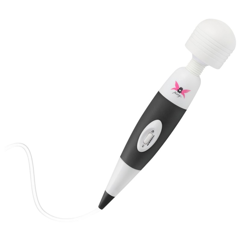 Pixey - vezetékes wand masszírozó vibrátor (fekete) 167730 termék bemutató kép