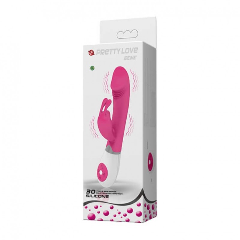 Pretty Love Gene - vízálló G-pont vibrátor (pink) 86538 termék bemutató kép