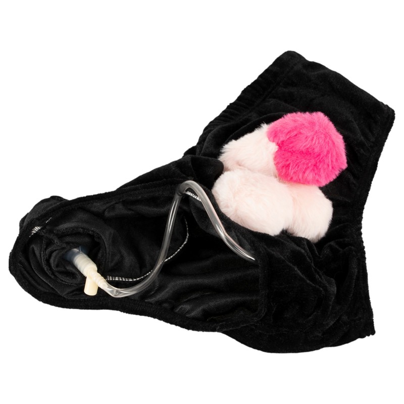 Pumpás péniszes alsó (fekete) 124366 termék bemutató kép