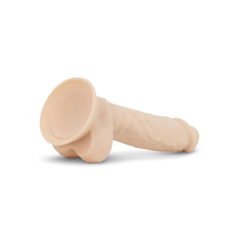 Real Fantasy Conrad - tapadókorongos vibrátor - 20 cm (testszínű) 131937 termék bemutató kép