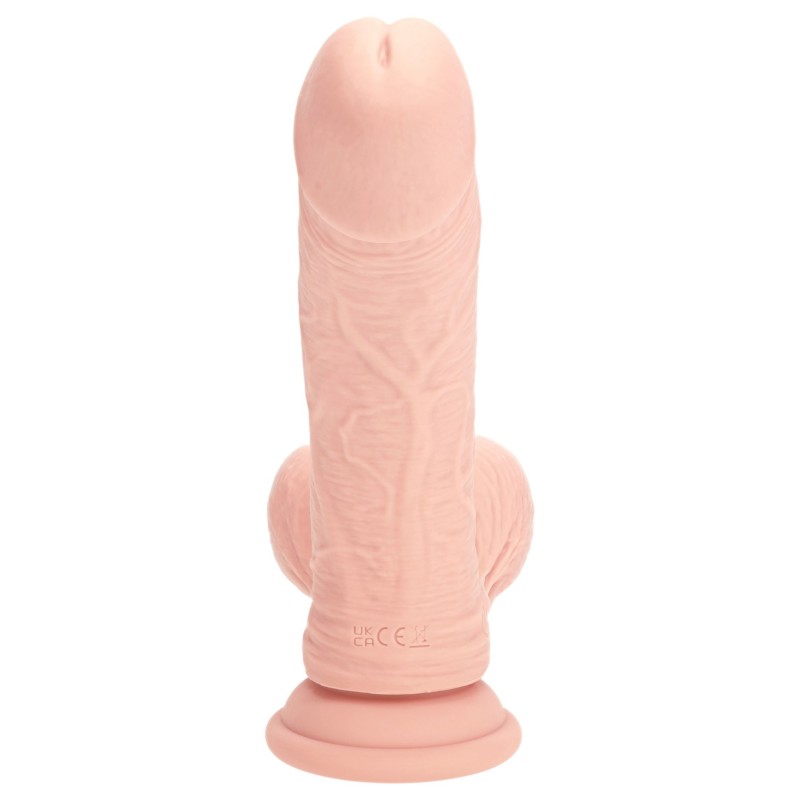 RealRock - dupla sűrűségű élethű vibrátor (testszínű) - 18 cm 149891 termék bemutató kép