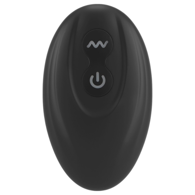 Rebel - prosztata vibrátor pénisz-és heregyűrűvel (fekete) 120130 termék bemutató kép