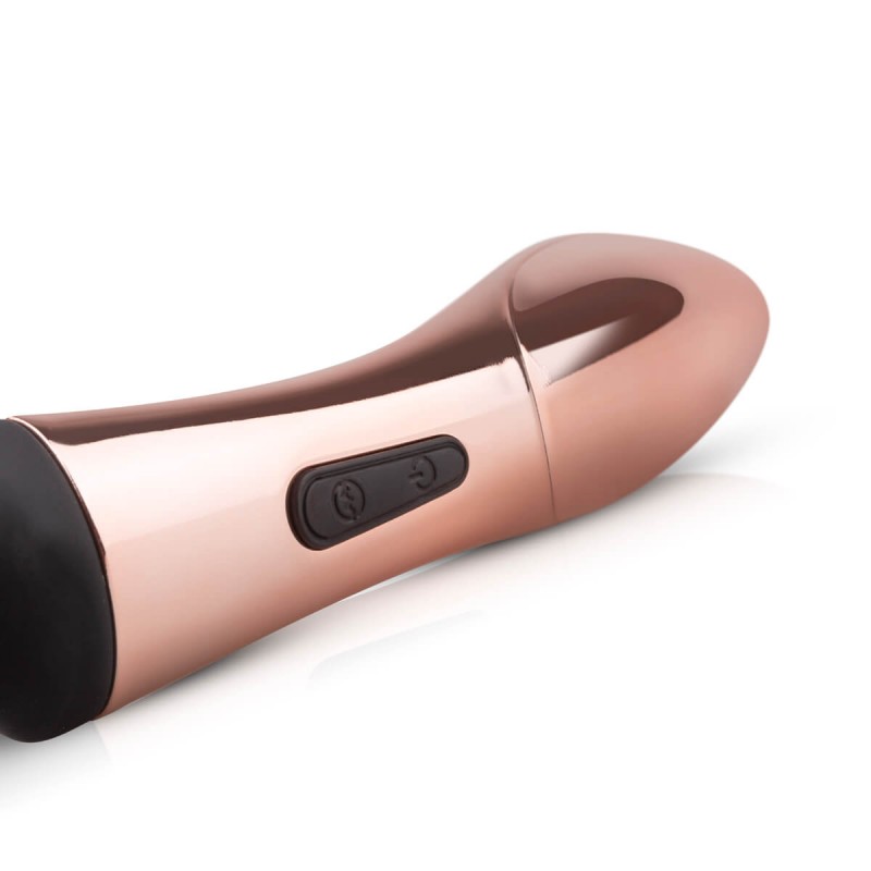 Rosy Gold Wand Curve - akkus, masszírozó vibrátor (rosegold) 51752 termék bemutató kép