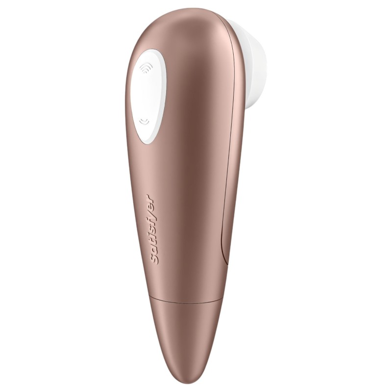 Satisfyer 1 Number One - léghullámos csiklóizgató (barna) 112978 termék bemutató kép