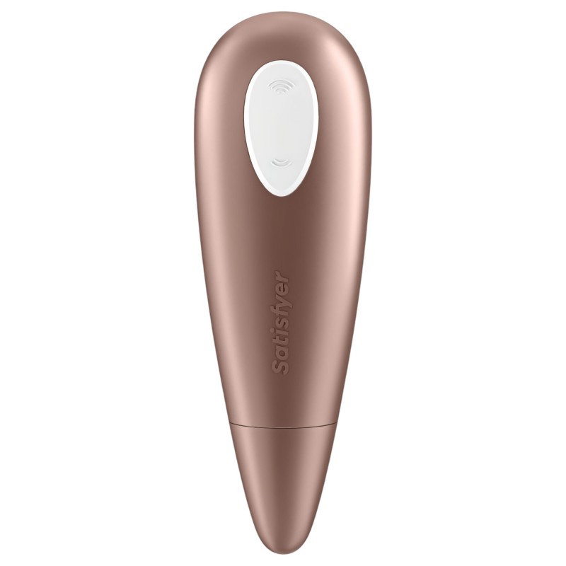 Satisfyer 1 Number One - léghullámos csiklóizgató (barna) 112980 termék bemutató kép