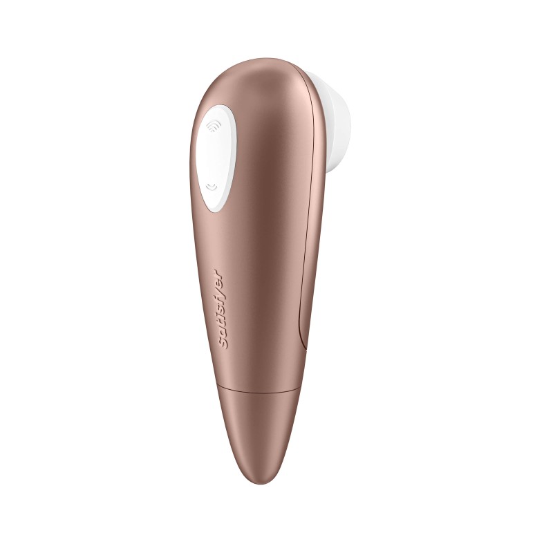 Satisfyer 1 Number One - léghullámos csiklóizgató (barna) 50341 termék bemutató kép