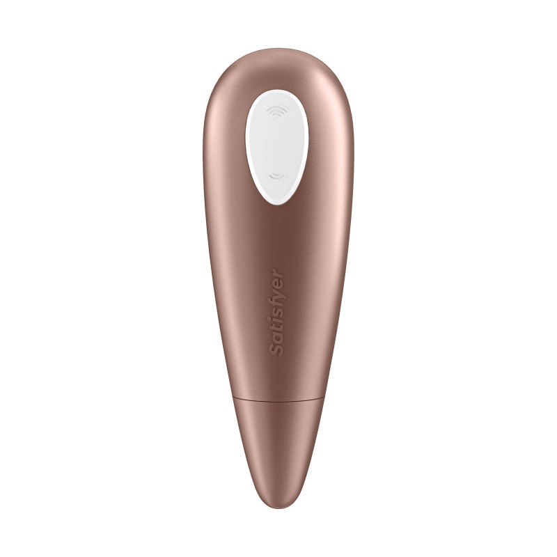 Satisfyer 1 Number One - léghullámos csiklóizgató (barna) 50343 termék bemutató kép