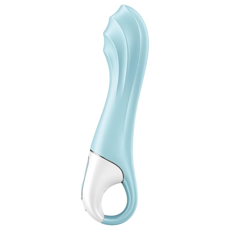 Satisfyer Air Pump Vibrator 5 - app-vezérelt pumpás vibrátor (kék) 165529 termék bemutató kép