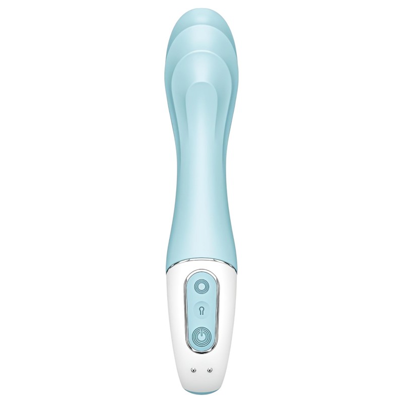 Satisfyer Air Pump Vibrator 5 - App-vezérelt (kék) 139256 termék bemutató kép
