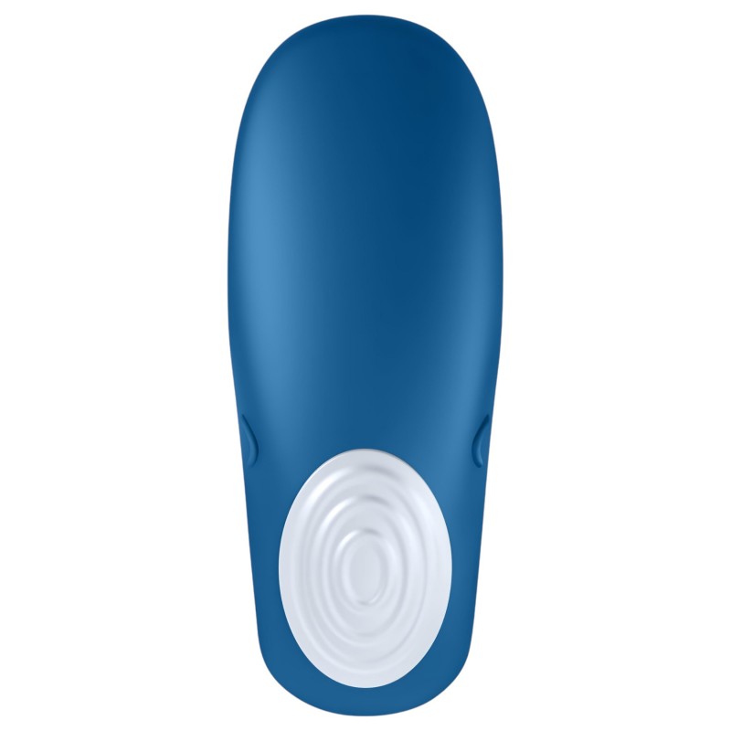 Satisfyer Double Whale - 2 motoros párvibrátor (kék) 114291 termék bemutató kép