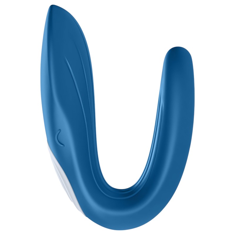 Satisfyer Double Whale - 2 motoros párvibrátor (kék) 114292 termék bemutató kép