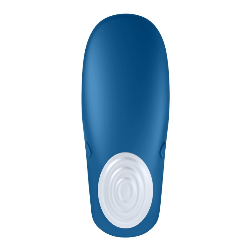 Satisfyer Double Whale - 2 motoros párvibrátor (kék) 88156 termék bemutató kép
