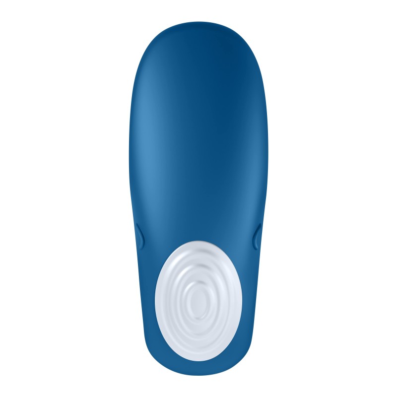 Satisfyer Double Whale - 2 motoros párvibrátor (kék) 45464 termék bemutató kép