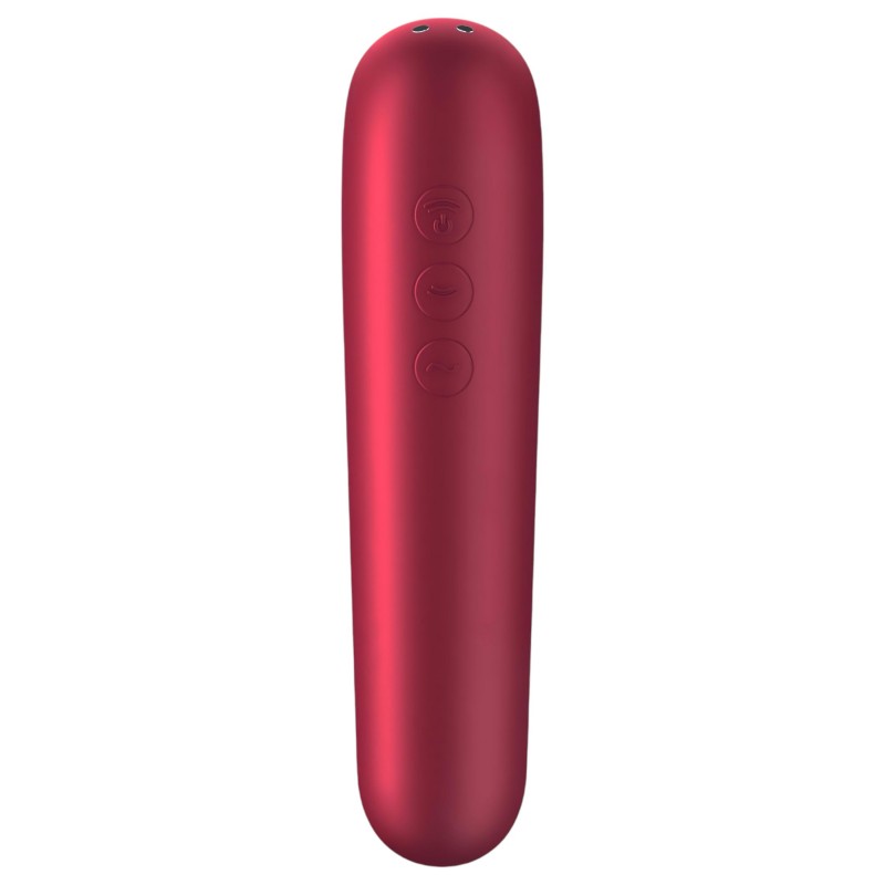 Satisfyer Dual Love - App-vezérelt csiklóvibrátor (piros) 138340 termék bemutató kép